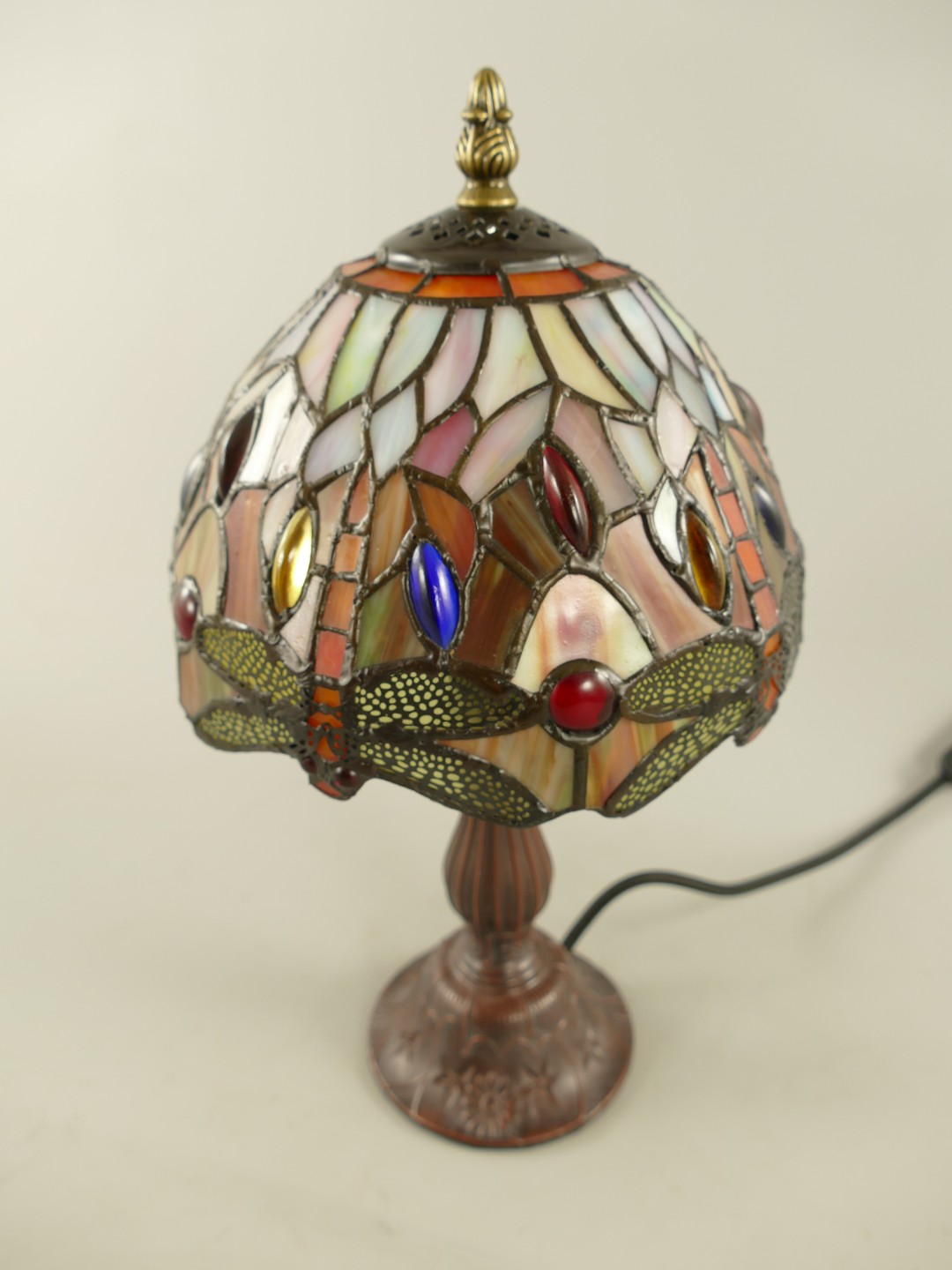 Lampe Tiffany fassung E14 H.35x20cm