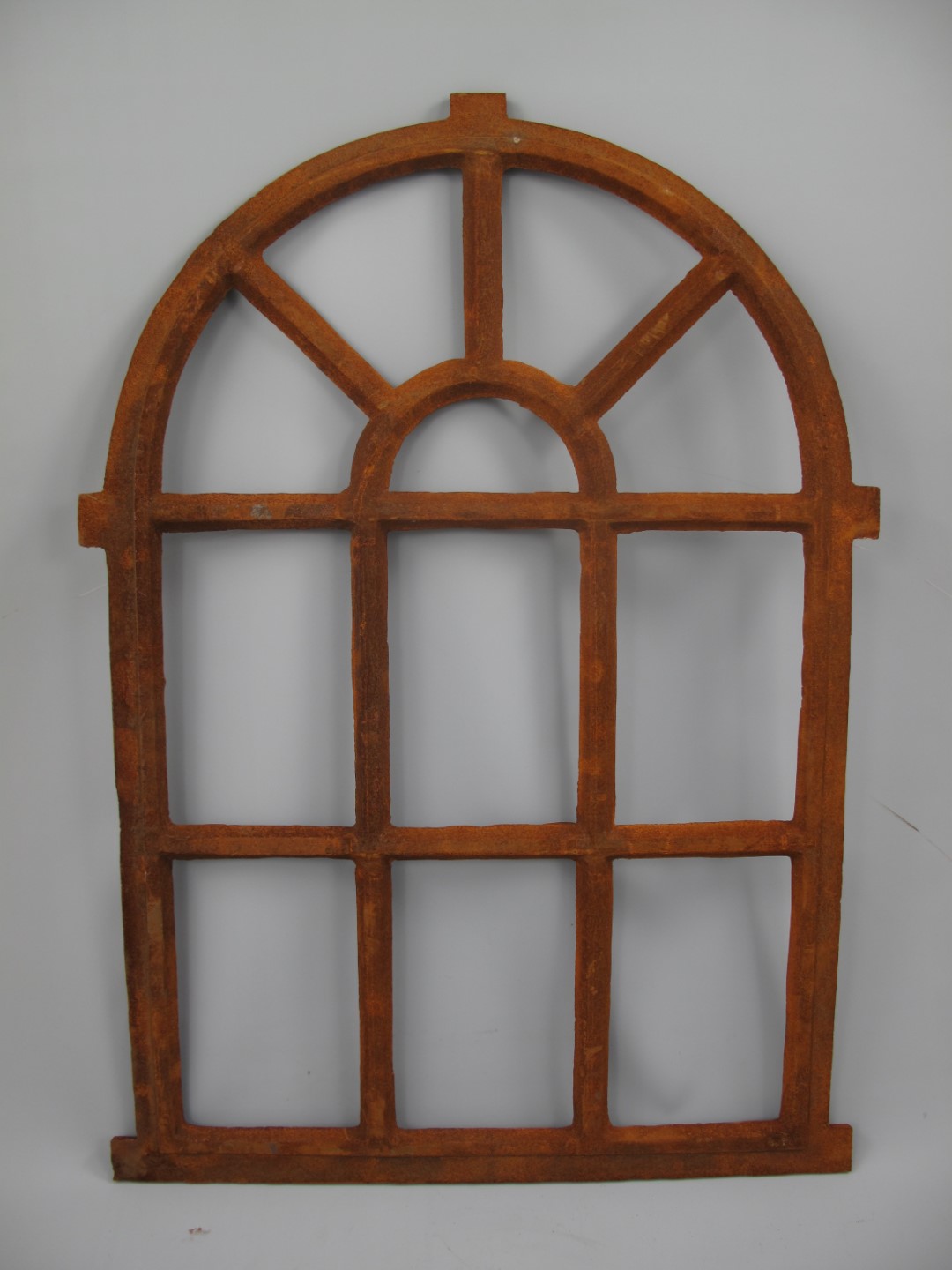 *A? Fenster Gußeisen rostig H.92x62cm