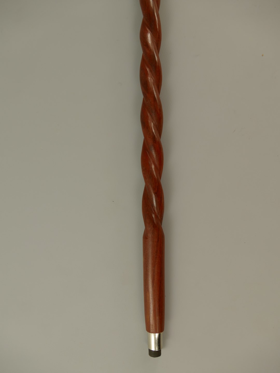 Spazierstock BRAUN!! Holz/vernickelt L.97cm