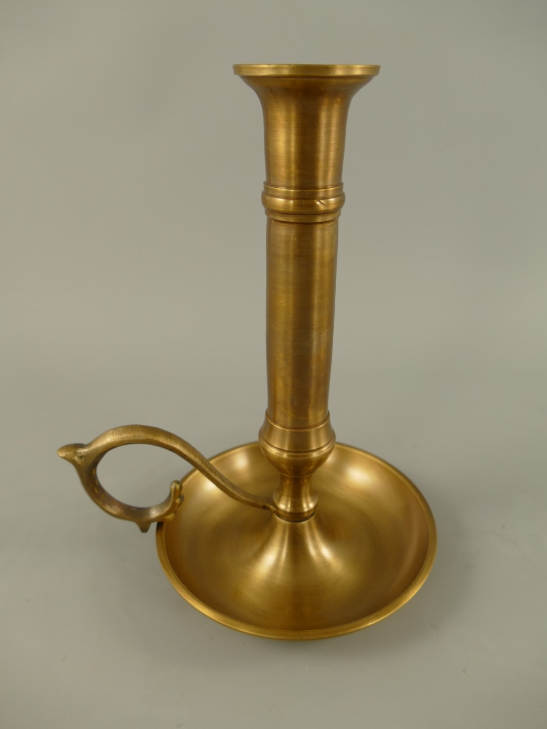 Schiebeleuchter Messing brüniert H.20cm