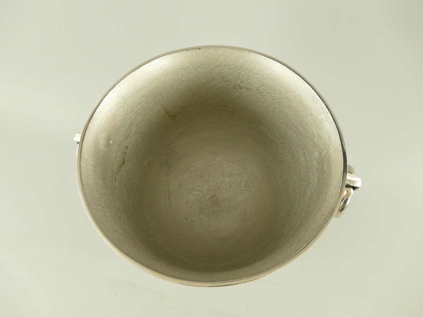 Weinkühler Sektkühler Alu vernickelt H.35x36cm