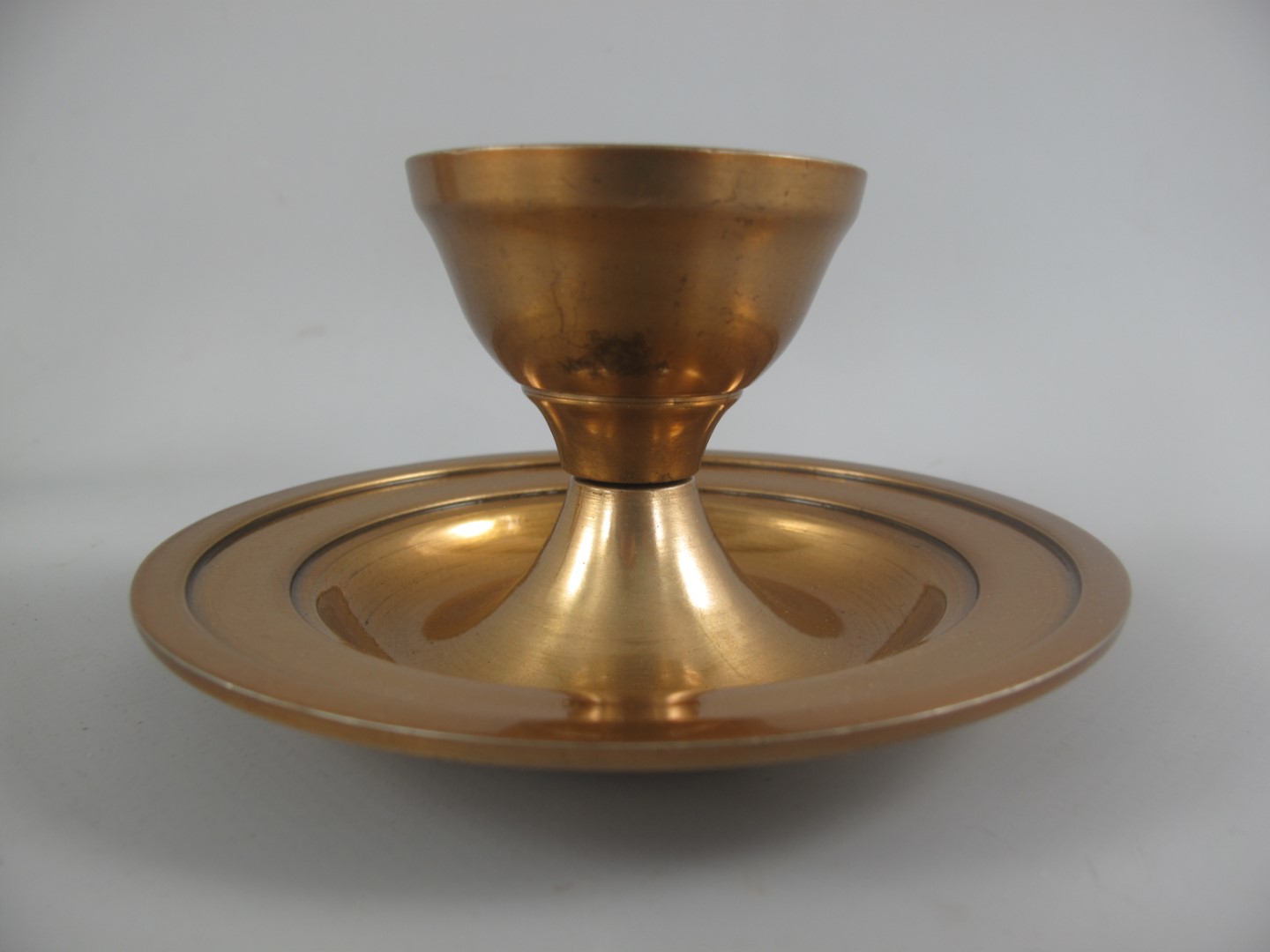 Eierhalter Hahn Alu BRONZE!! H.16x12cm