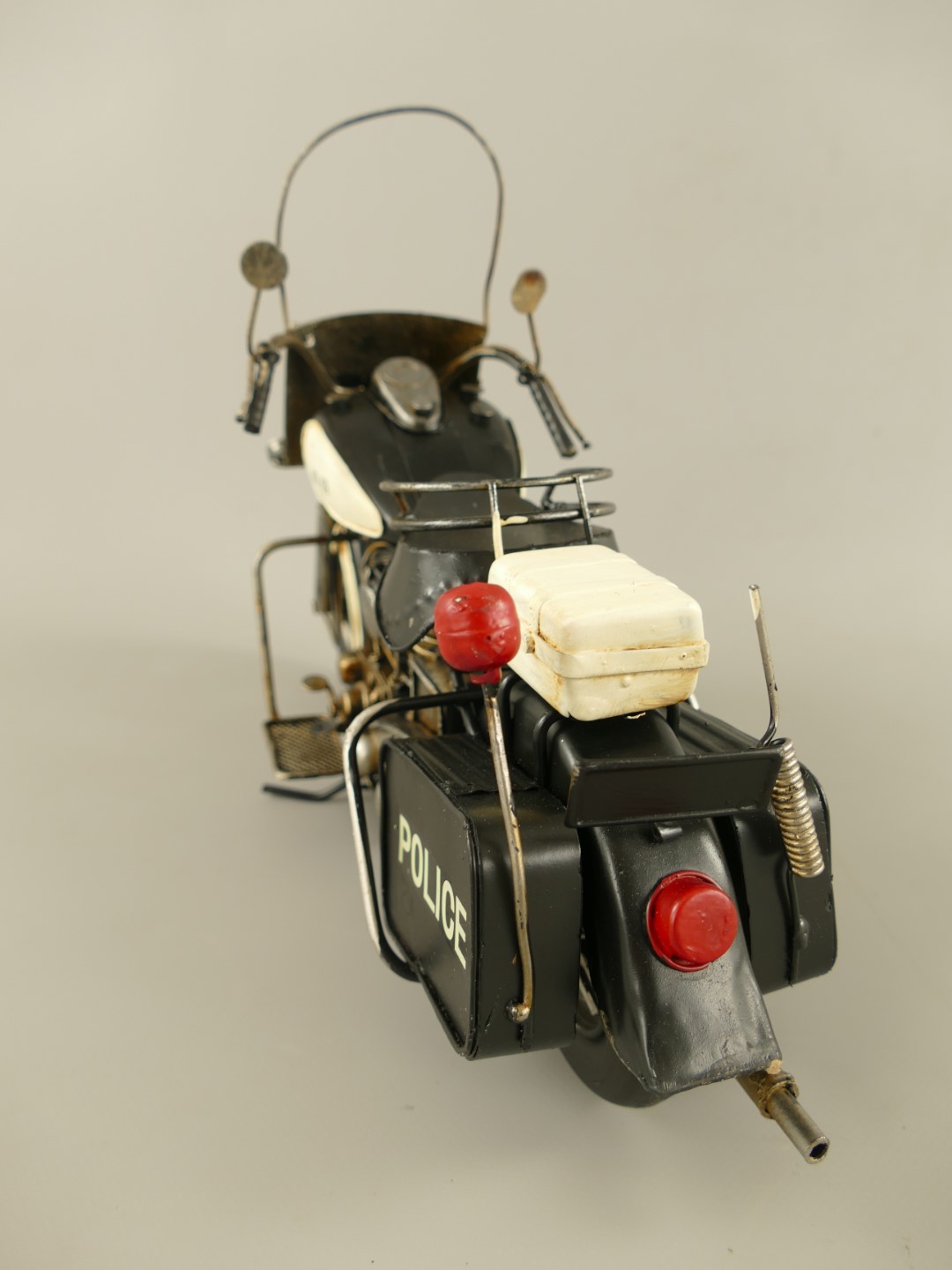 Motor Police Antik Eisen L.35cm