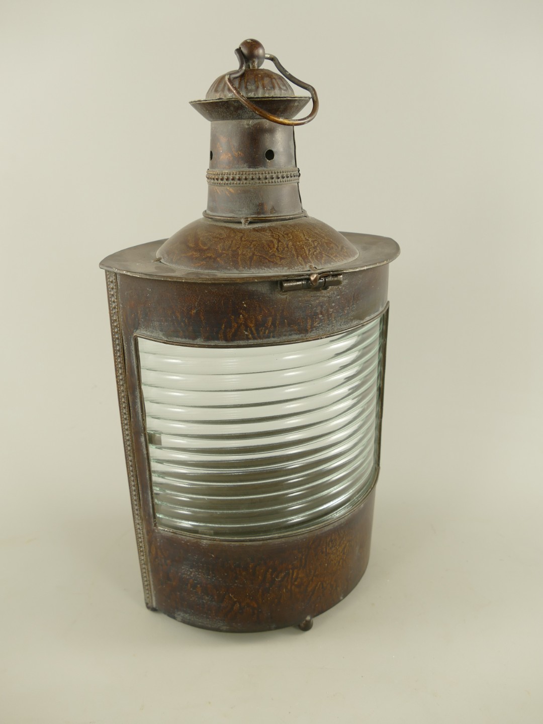 (*)Laterne rustikal Eisen farbe H.40cm