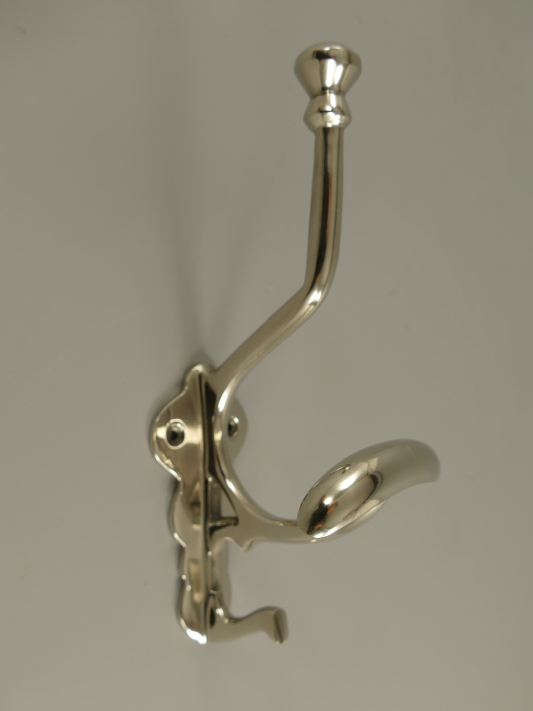 Garderobenhaken Alu/vernickelt H.23cm