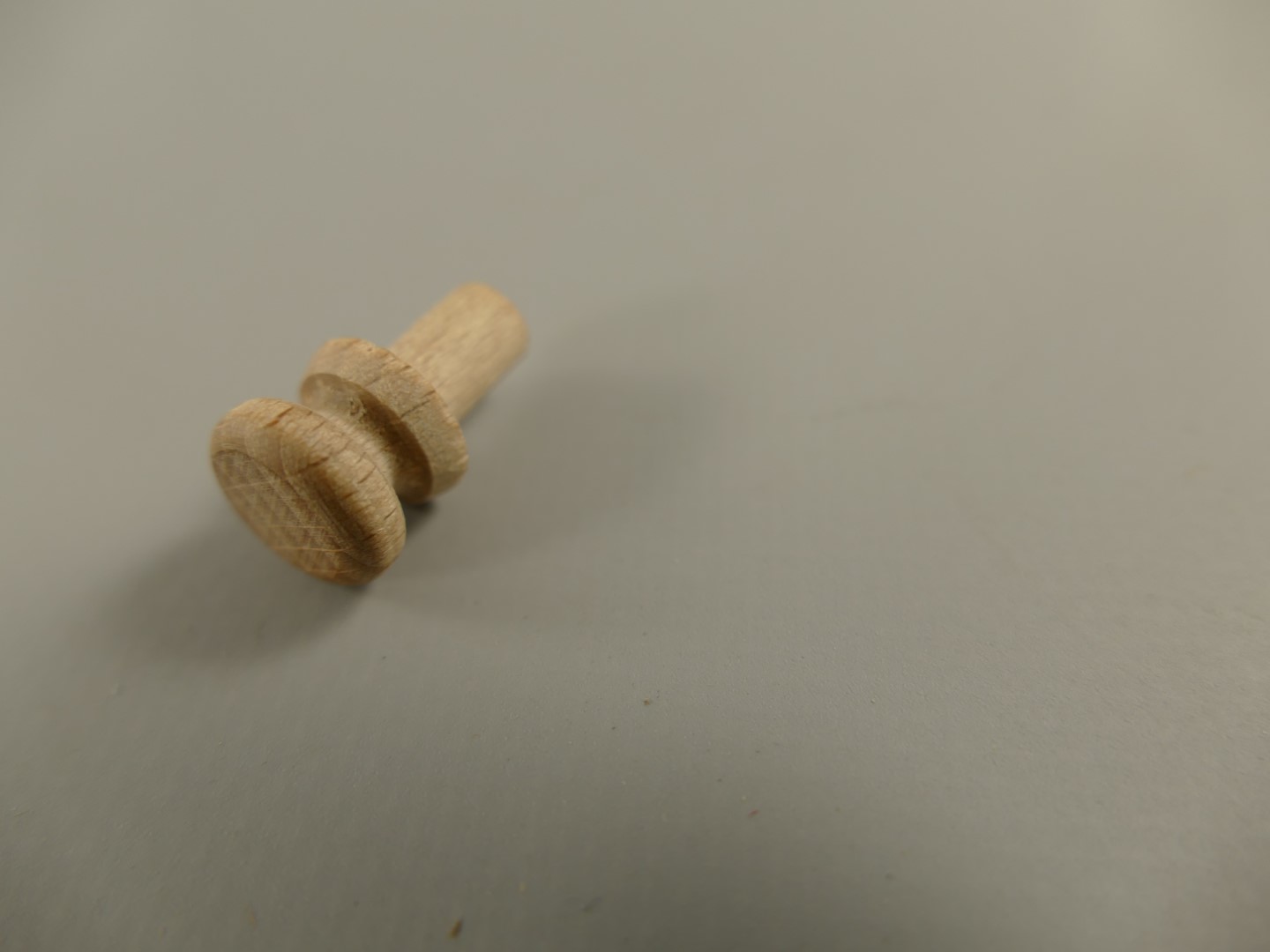 Holzknopf WEICHHOLZ/KIEFERN 10mm