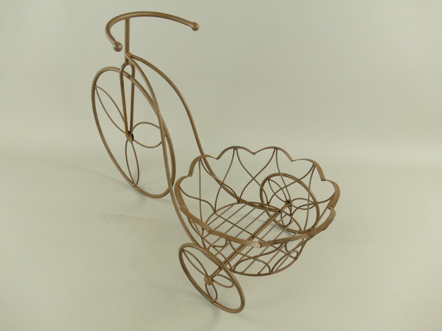 Blumen FAHRRAD rustikal braun L.62cm