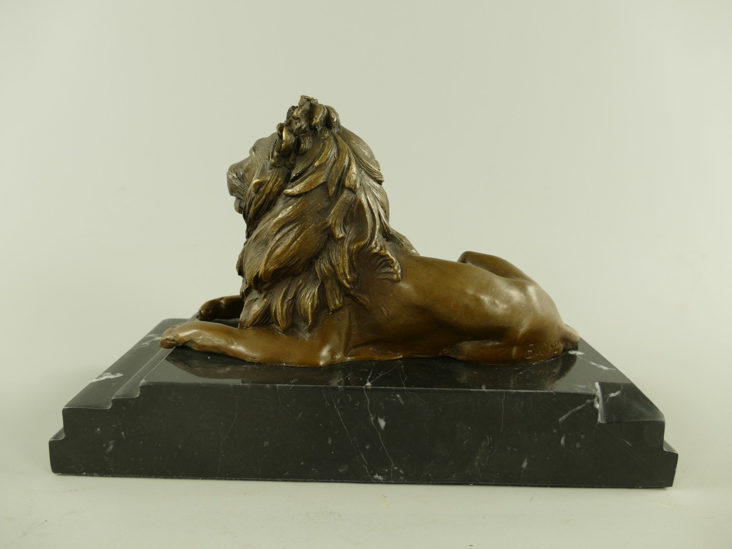 Figur Bronze Löwe L.25x15x12cm
