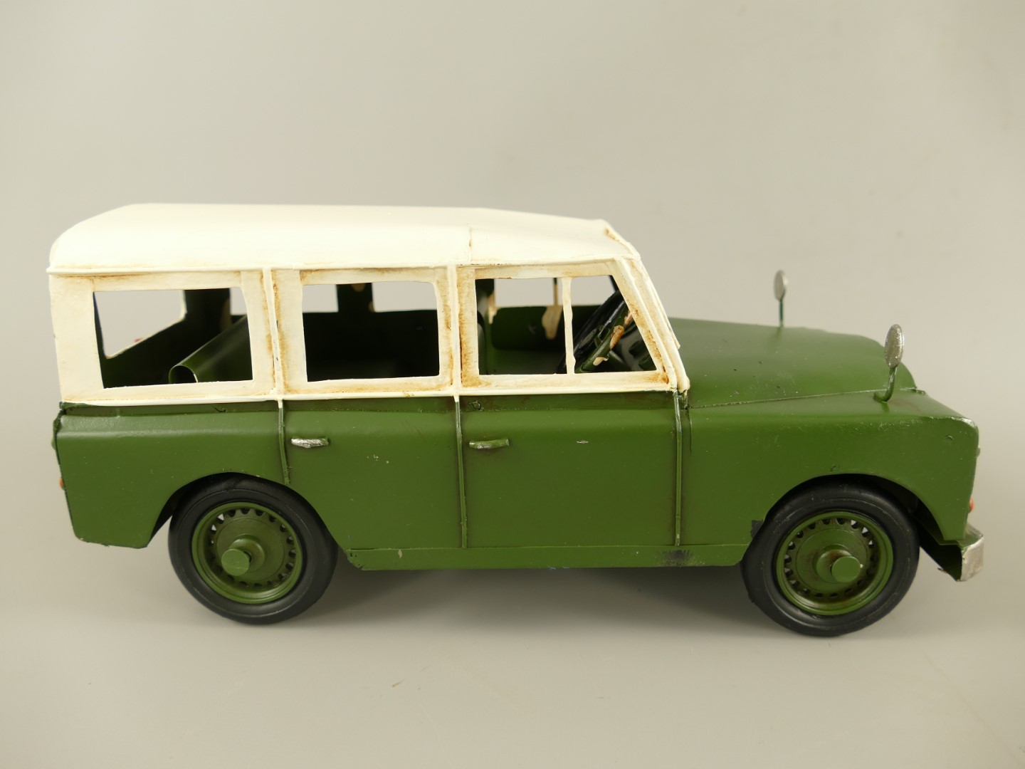 Auto Geländewagen Antik Eisen L.30cm