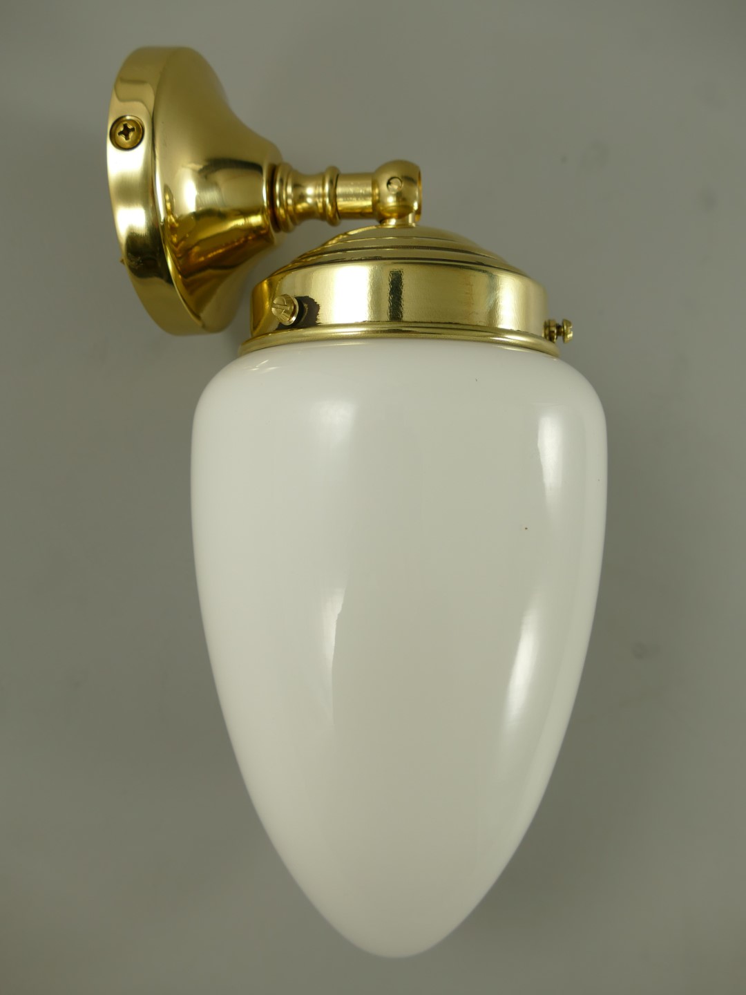 Lampe Messing Schirm(215.015H20) H.28cm