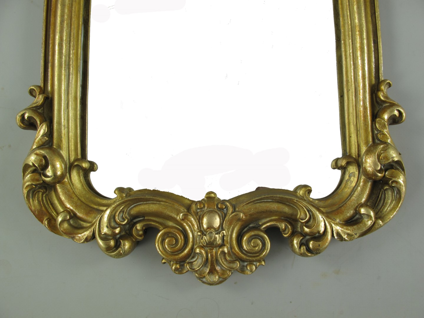 Wandspiegel Polystein GOLD H.55x33cm