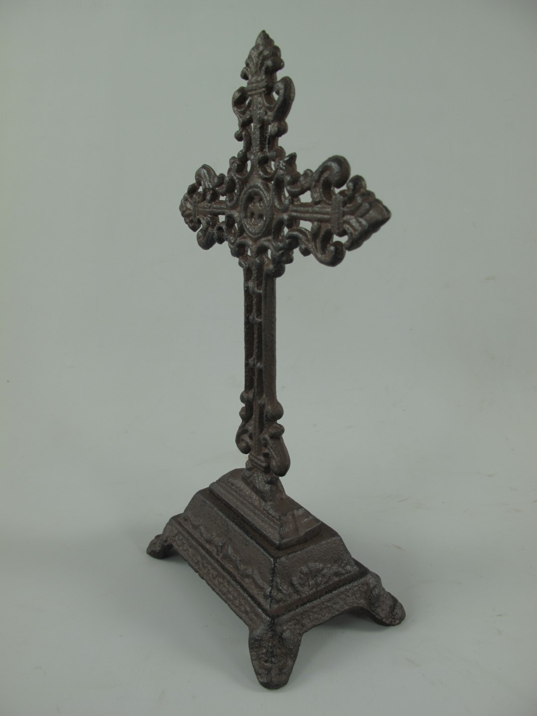 Kruzifix Eisen rustikal H.25cm