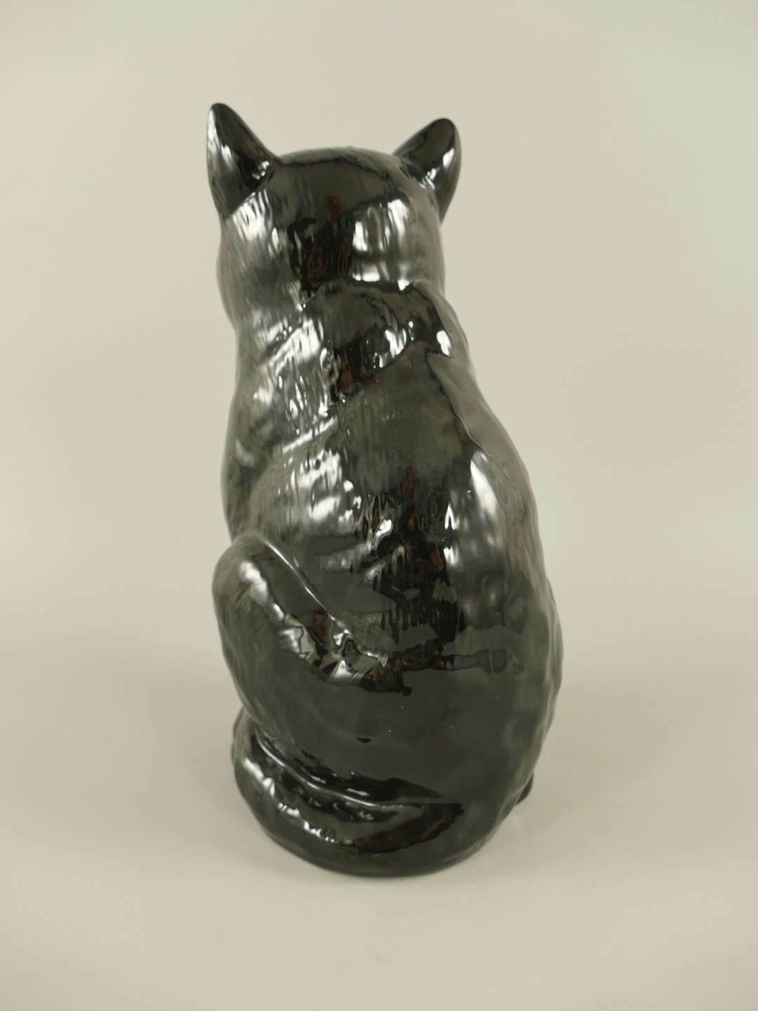 Porzellan Katze H.28x14cm
