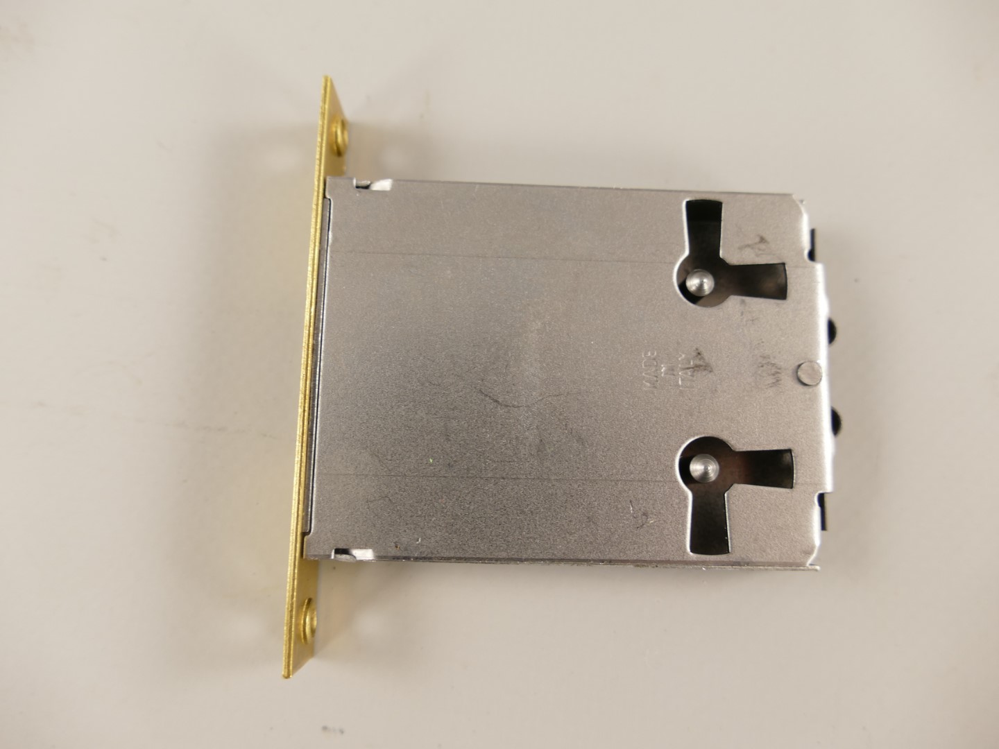 *NT Einsteckschloß/Schlüssel Schließbl. Ms. D.30mm