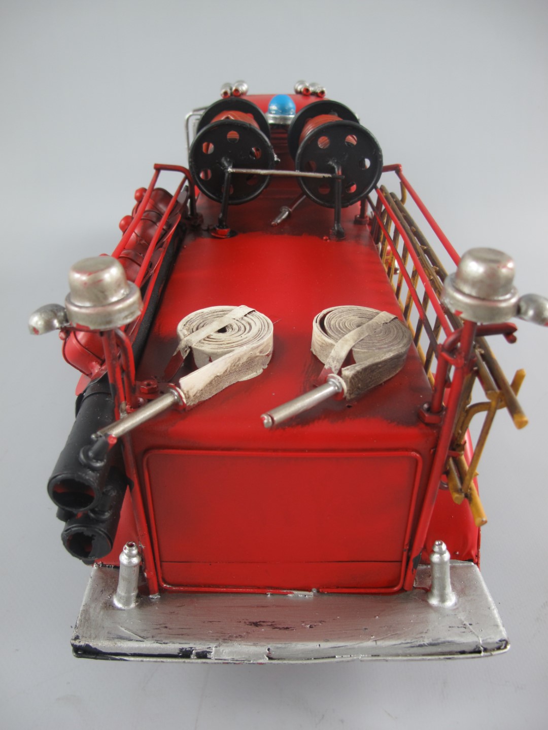 *ANG. Feuerwehrwagen Antik Eisen L.50x18cm
