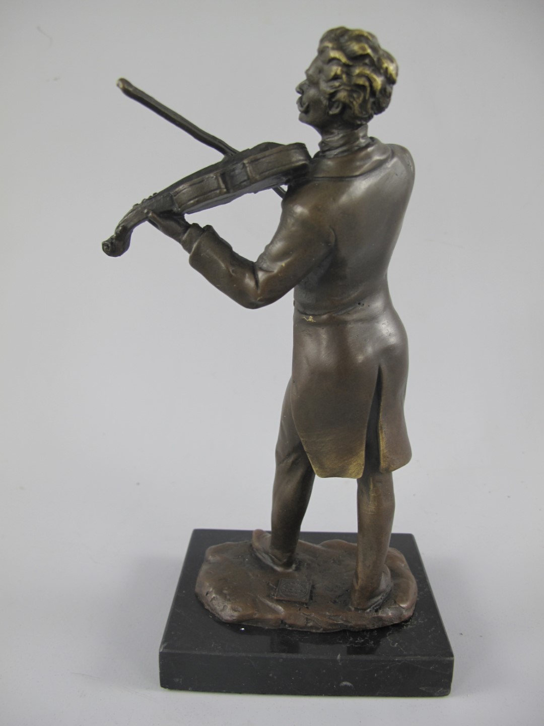 *RAUS*PREIS* Bronze Figur Musiker H.21x12x8cm