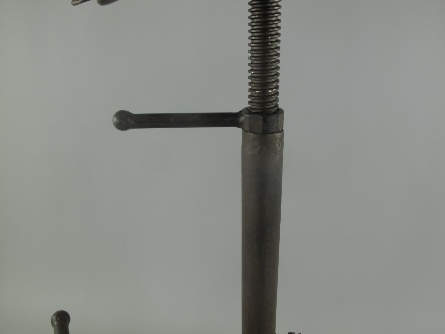 Barstühl Gußeisen rustikal braun H.75x47cm