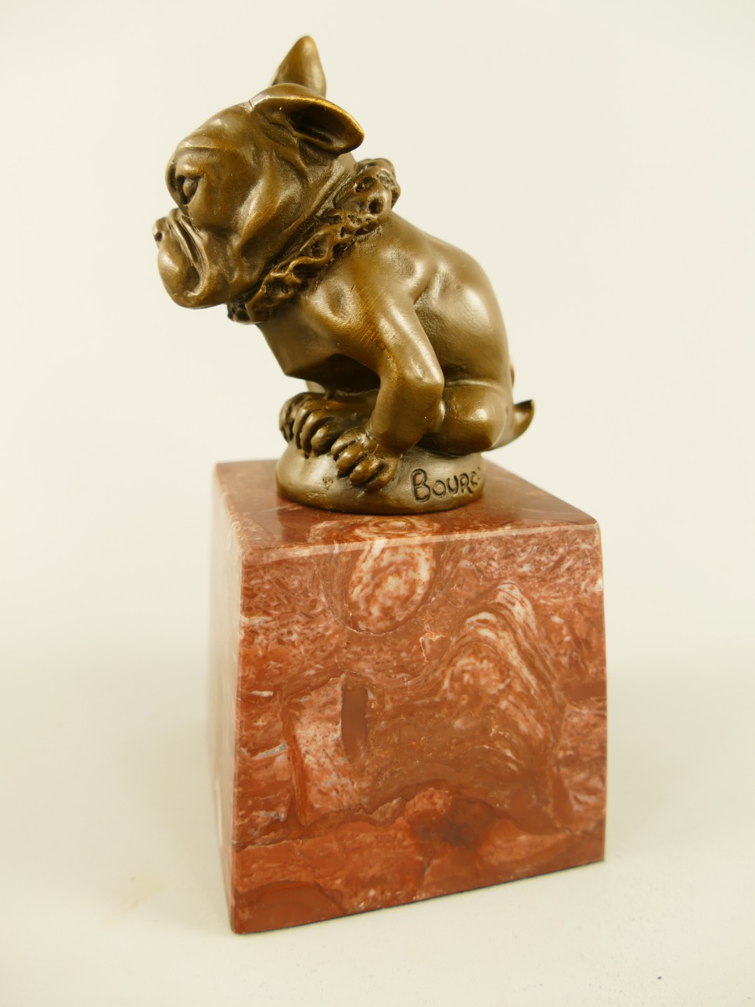 Figur Bronze Hund H.16x8cm