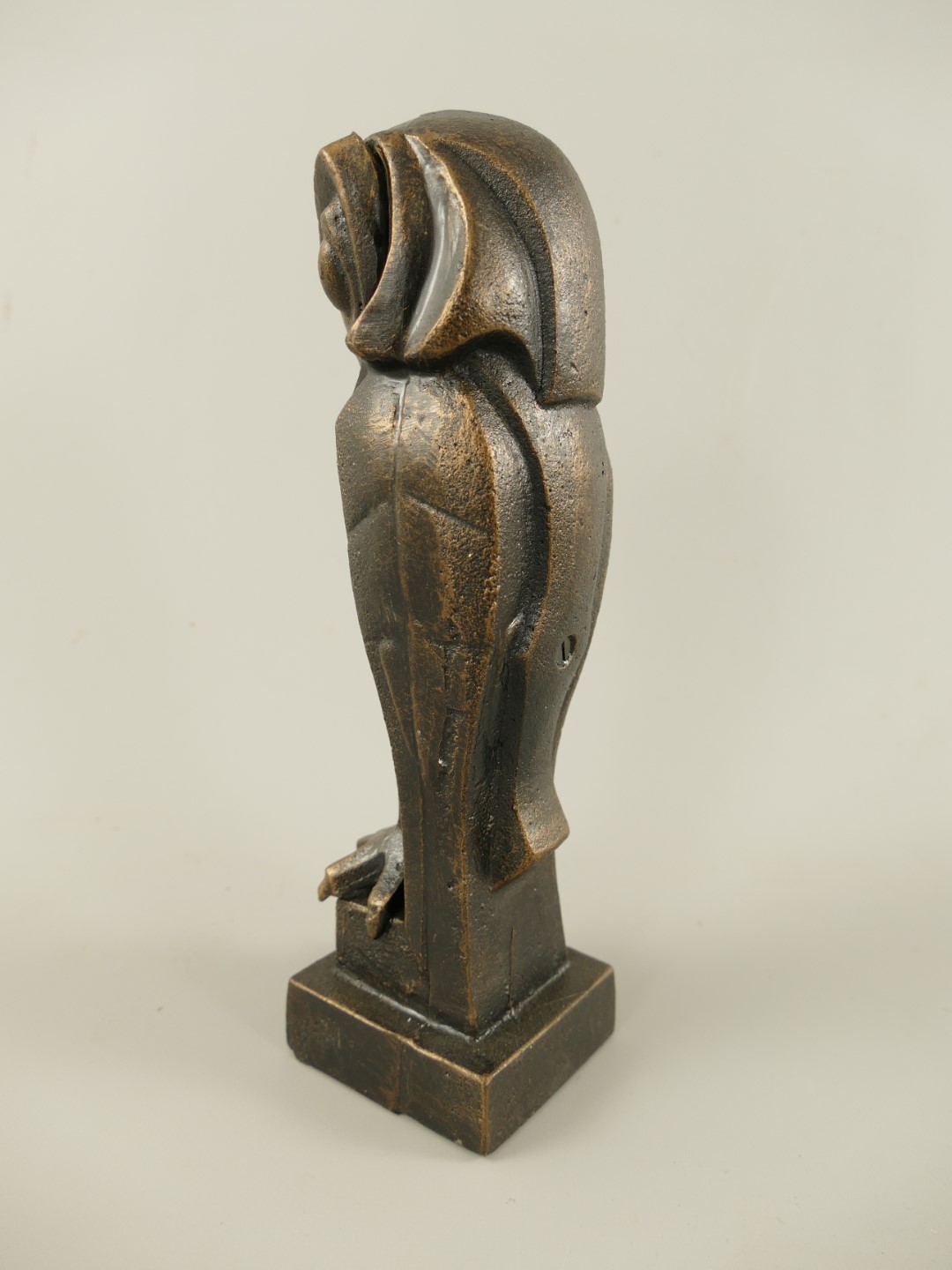 Figur Eule Eisen H.25x7cm