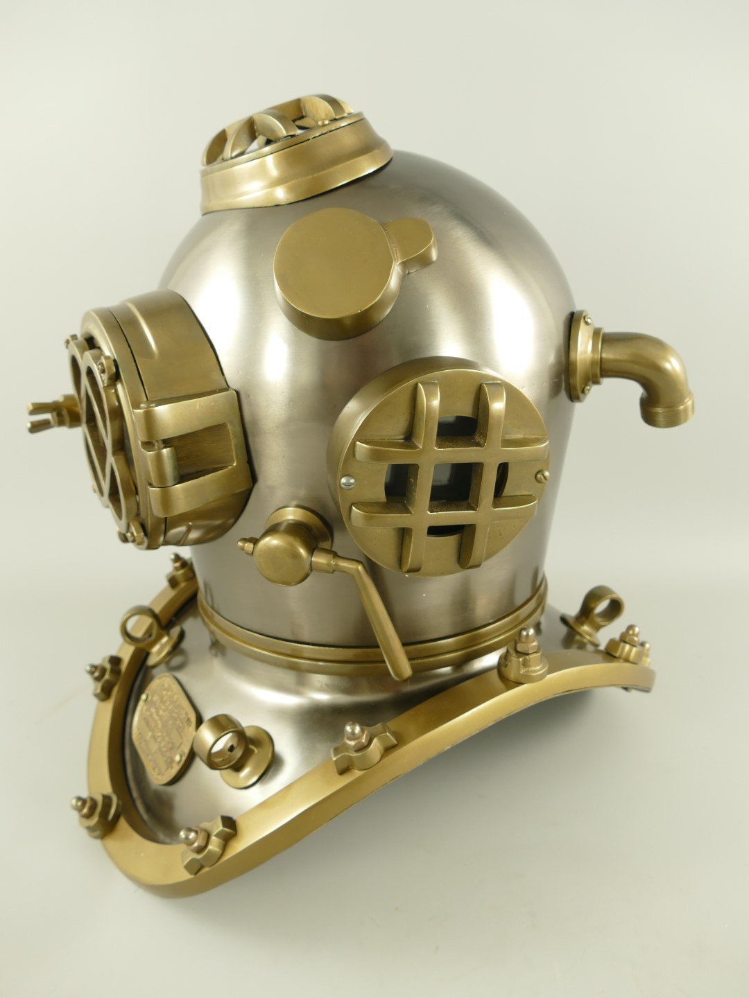 *NT Taucherhelm brüniert H.47x50cm