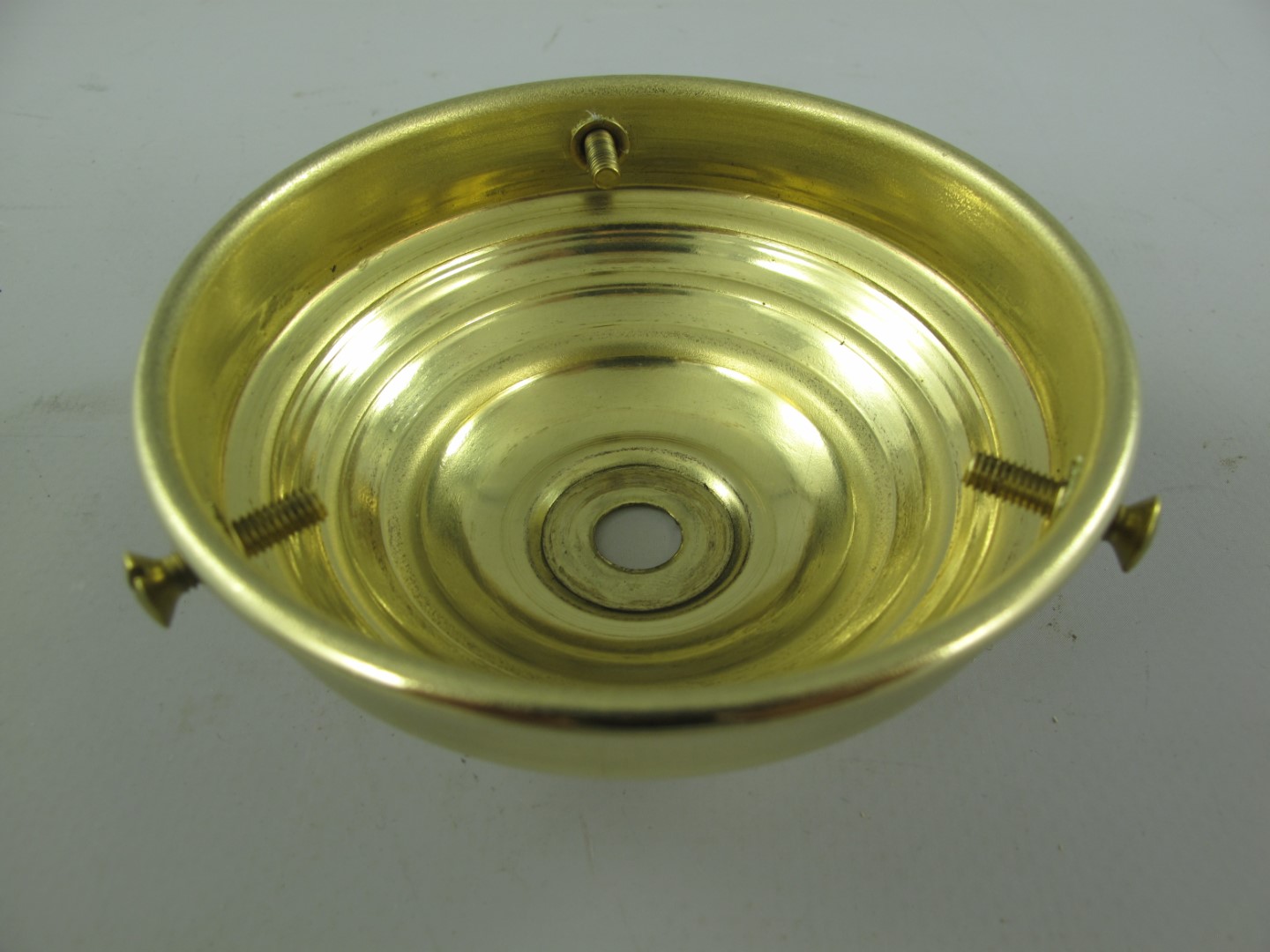Glashalter 80mm Messing gestanzt