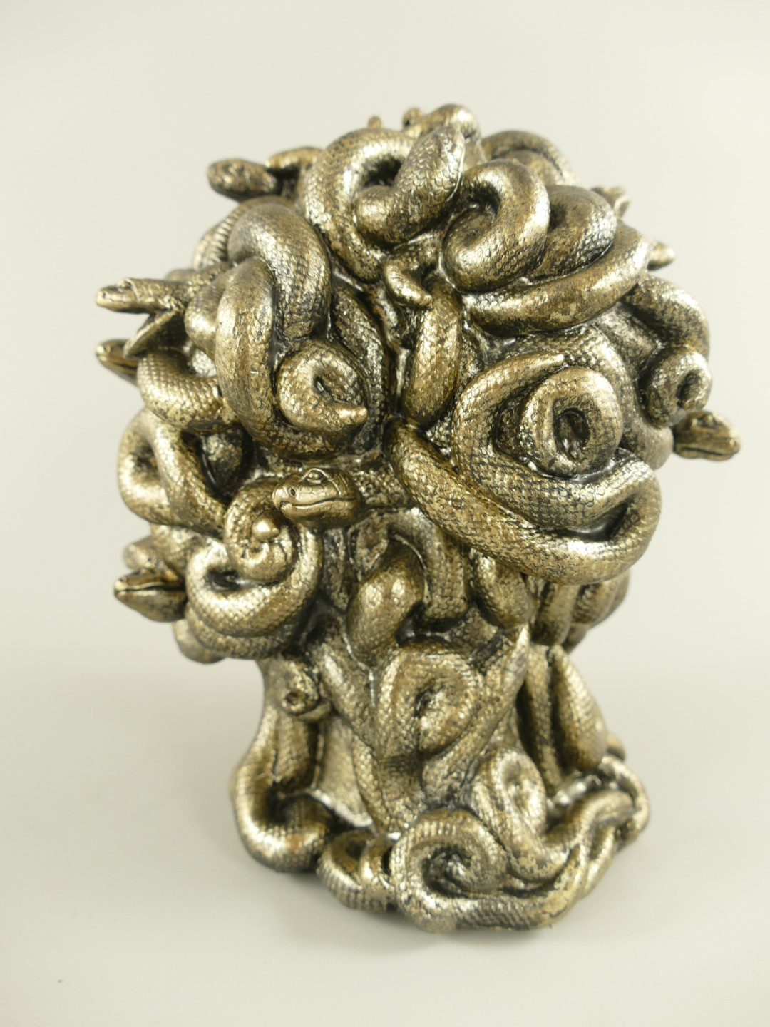 Meduse Polystein farbig H.18x18x14cm