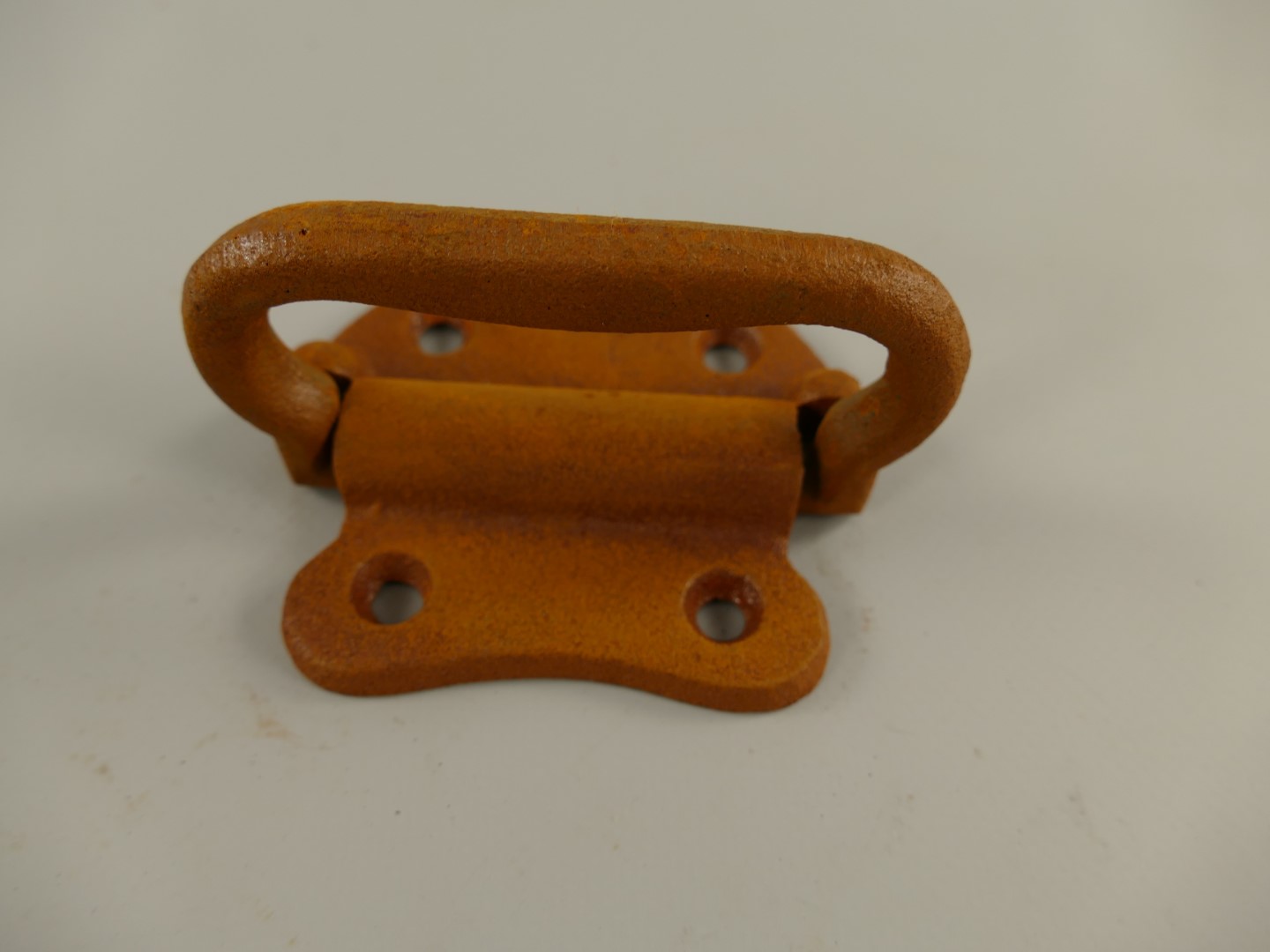 RAUS*PREIS Truhengriffe Eisen Naturrost Fb. L.10cm