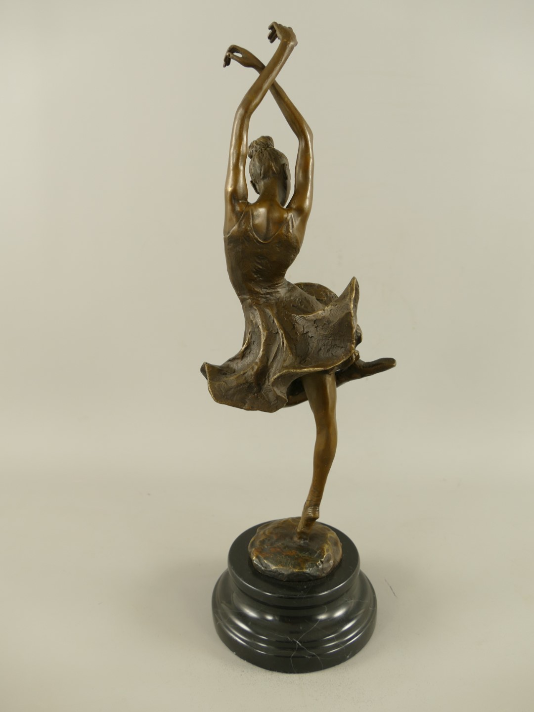 *RAUS*PREIS* Figur Bronze Tanzerin H.44x15cm