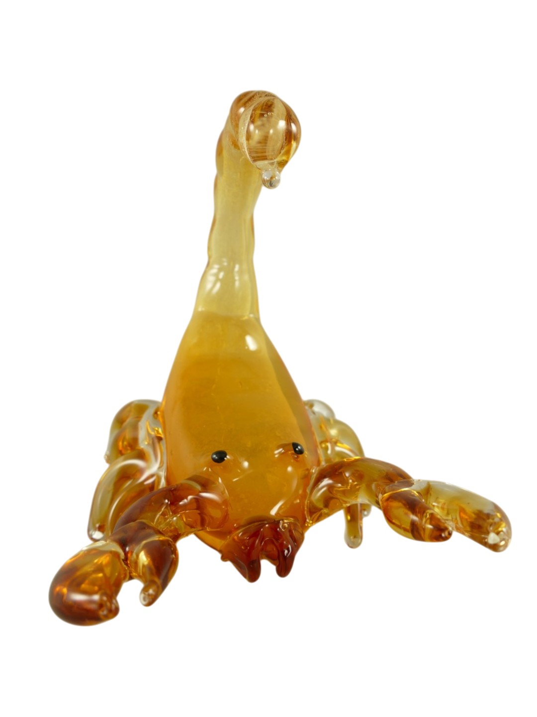 *ANG./SEPT. Glasfigur Skorpione farbe H.18cm