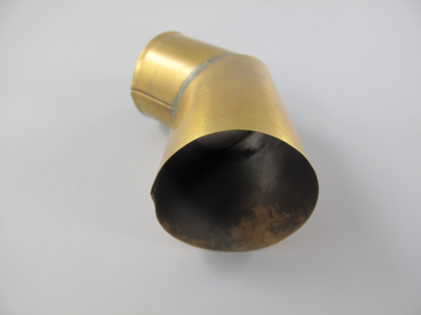 *NT Grammophon KNIKARM LOSSE Messing Brüniert