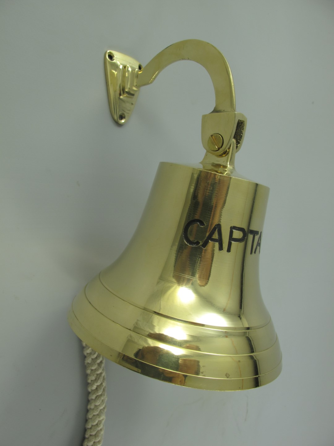 *ANG. Glocke + Haken Mes.(IND)CAPTAIN H.25-D.18cm