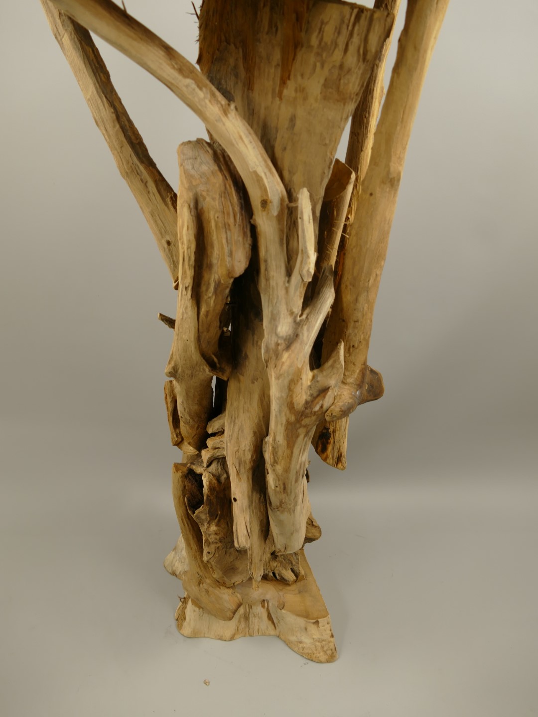 (*)*NT Vogelhaus Teak Holz H.150x55cm