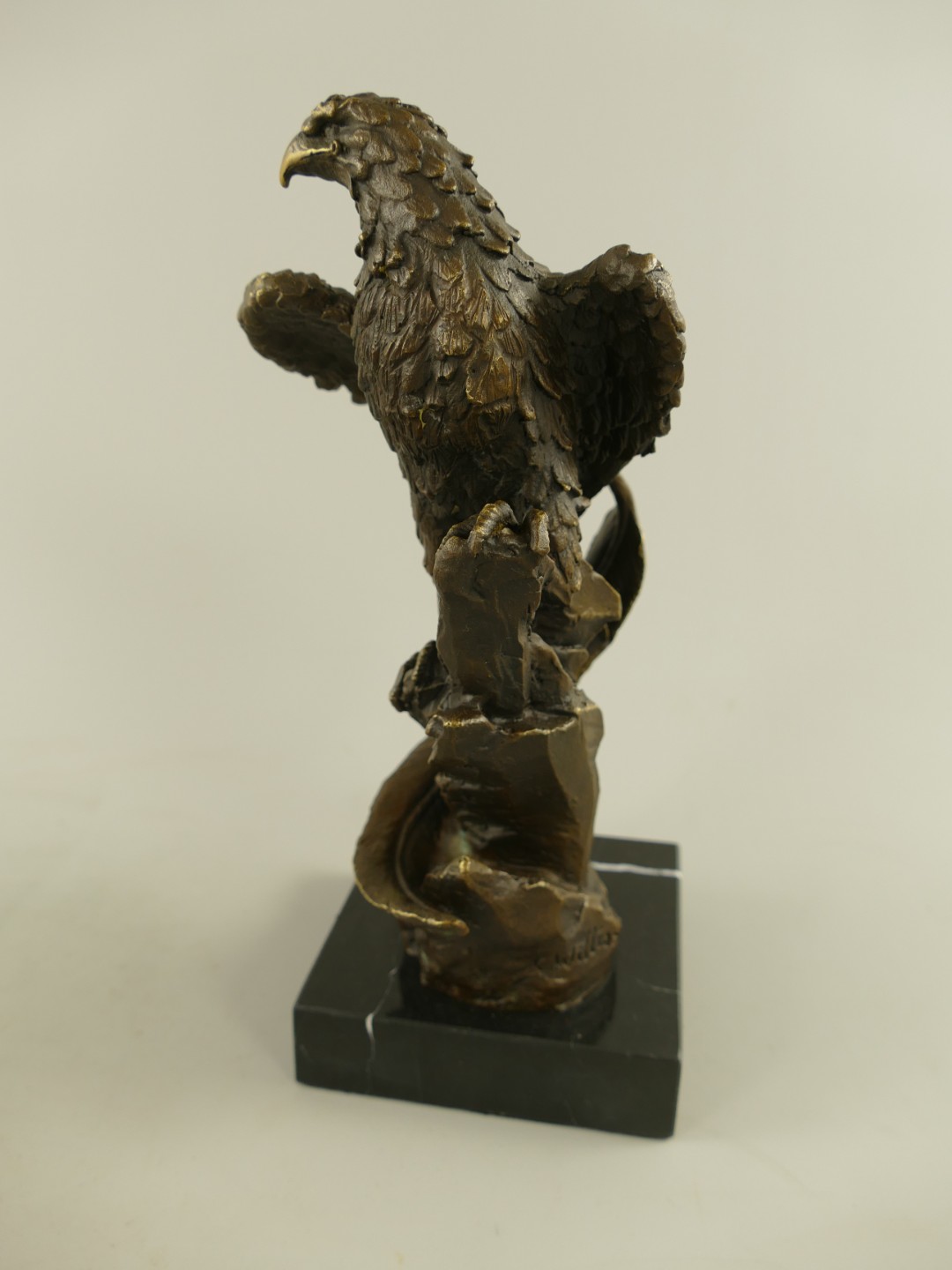 Figur Bronze Adler H.27x12x11cm