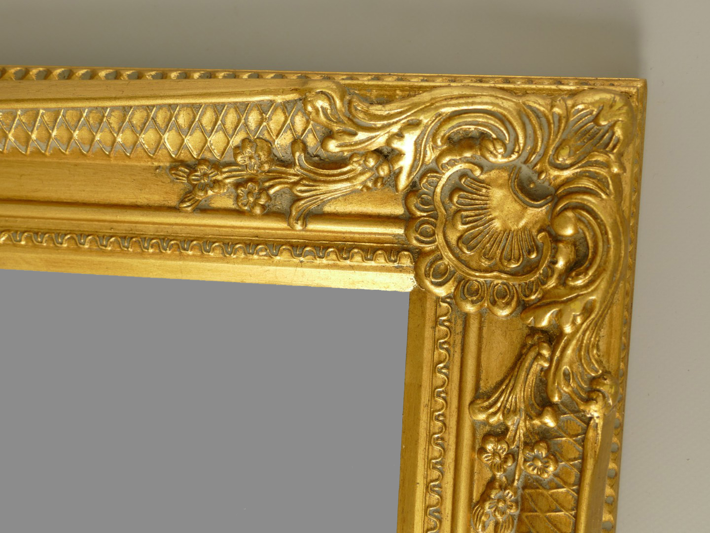 (*)NT Spiegel Gold geschliffen H.136cm