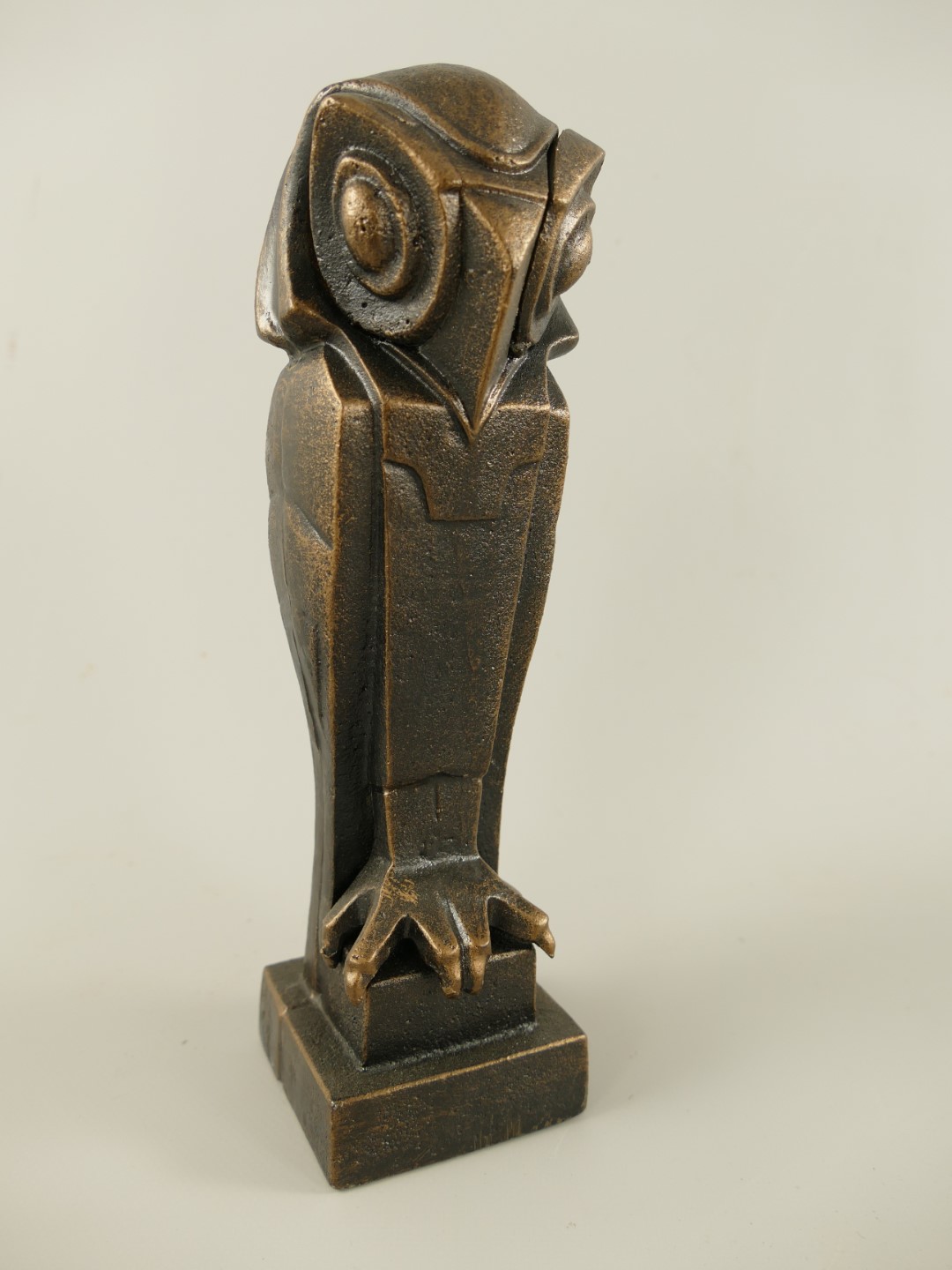 Figur Eule Eisen H.25x7cm