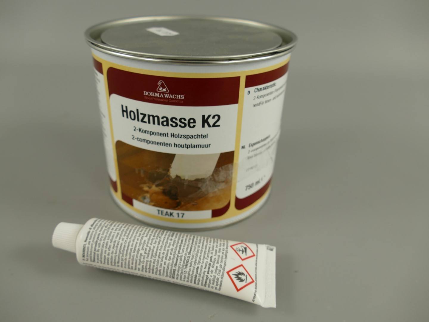 *NT Borma Holzmasse K2-750ml. TEAK!! Holz