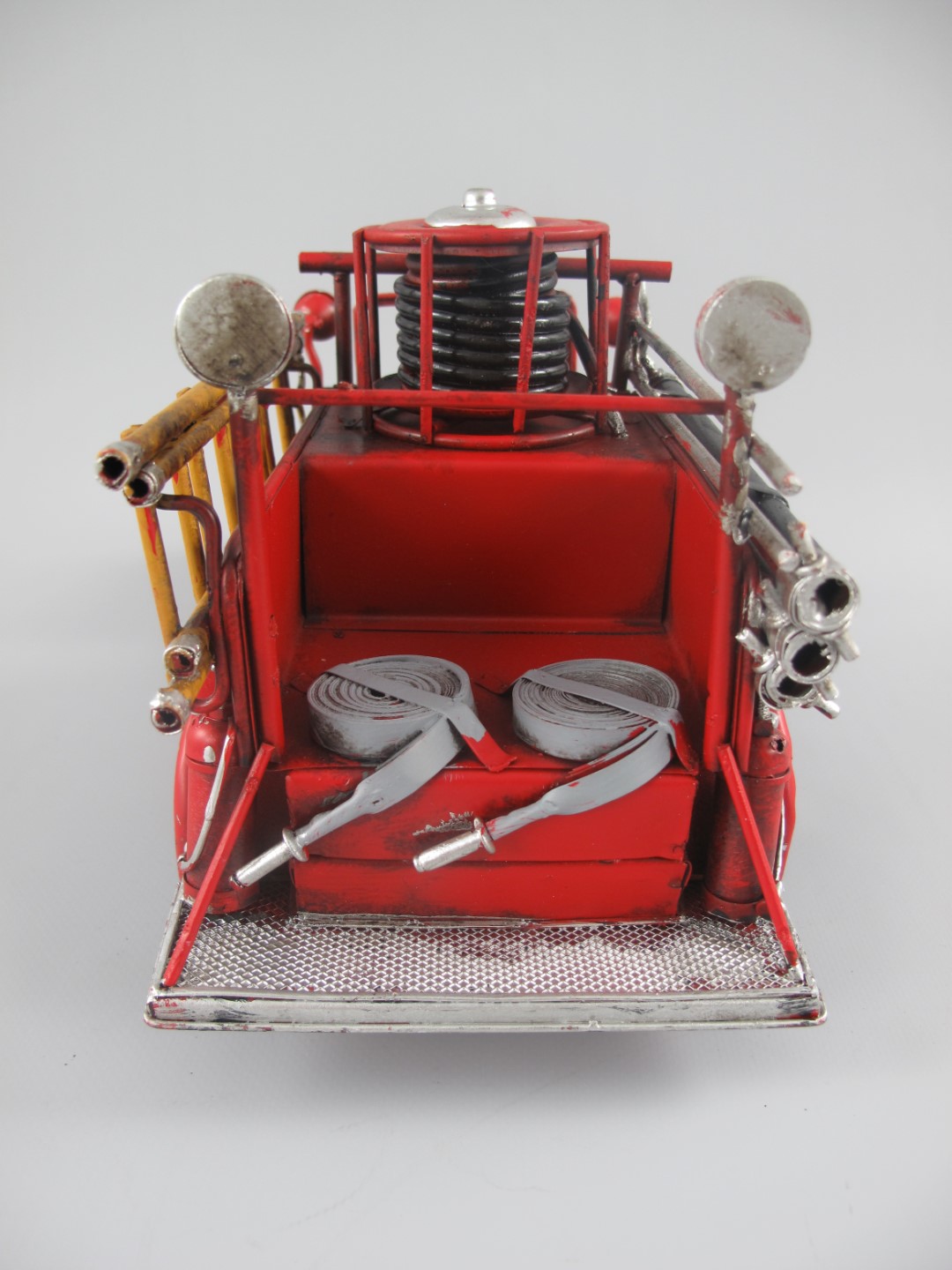 Feuerwehrwagen Antik Eisen L.36x17cm